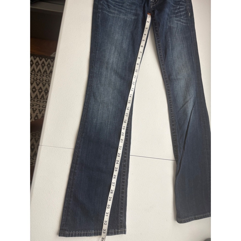 Miss Me Bootcut Jeans Embellished Pockets Dark Wash Denim Womens Size 27 - Picture 8 of 10